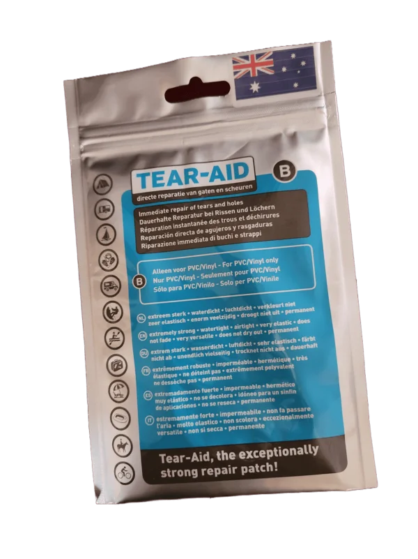 Tear Aid for vinyl and PVC