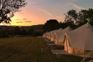 Bell tent hire